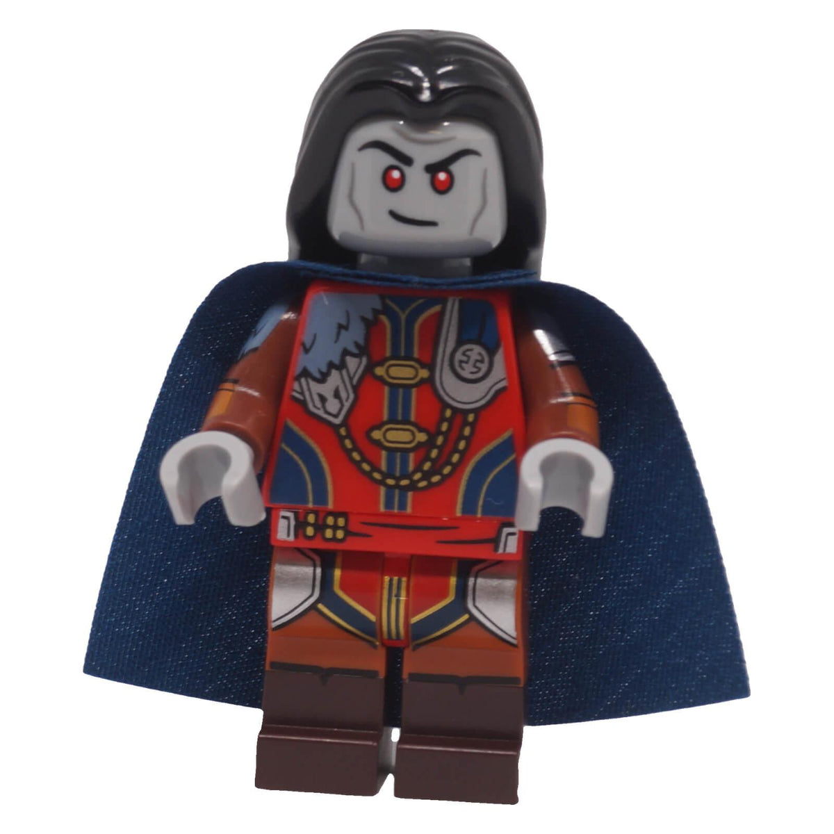 LEGO Strahd von Zarovich Dungeons & Dragons minifigure front view with alternate face