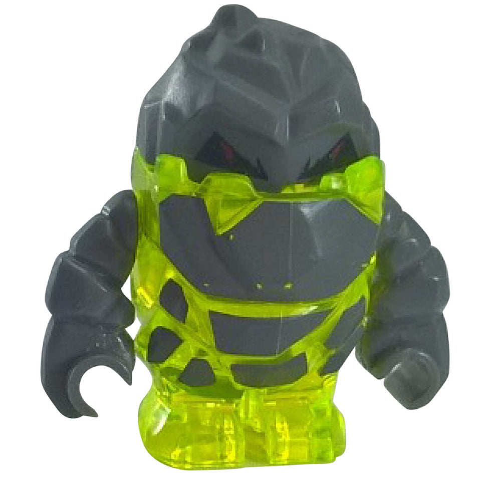 LEGO Sulfurix pm005 trans-neon green Power Miners Rock Monster