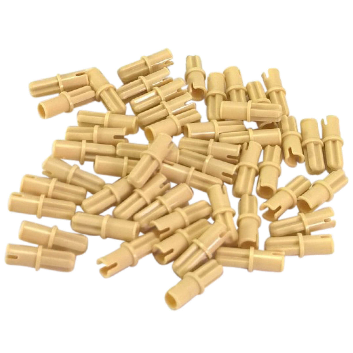 Shop LEGO Technic part 3749, a 1L axle with frictionless pin. Ideal for repairs, moving connections and custom Technic builds. Available in tan