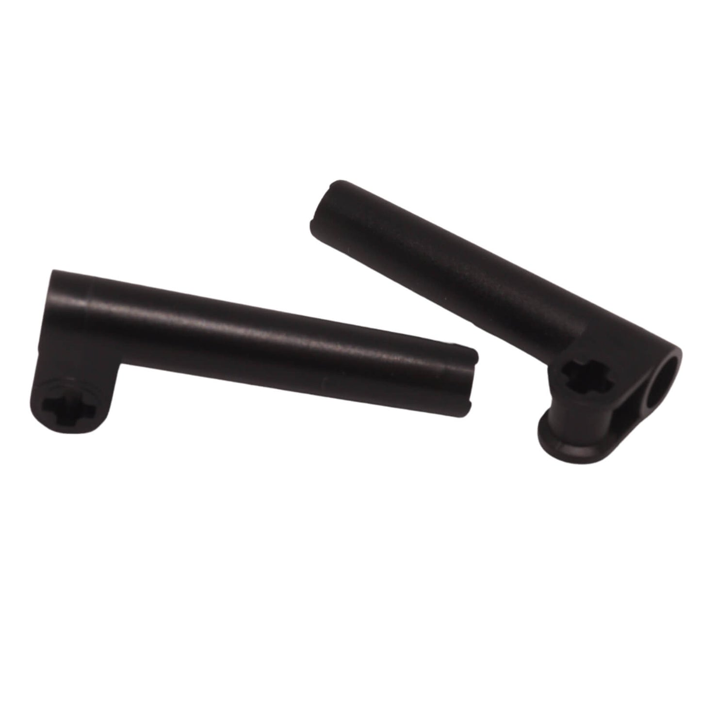 LEGO Technic axle pin connector perpendicular 53586 with extension, black