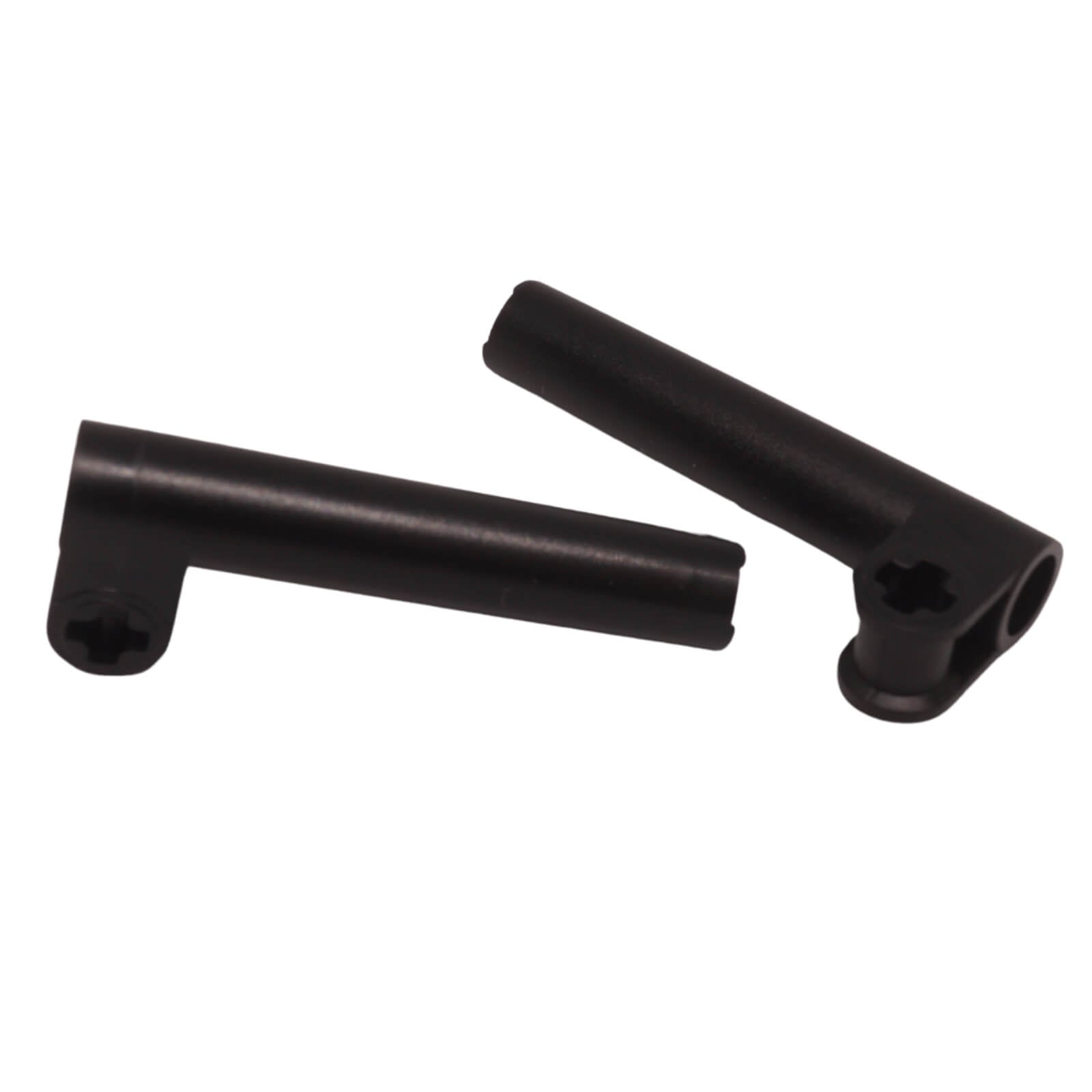 LEGO Technic axle pin connector perpendicular 53586 with extension, black