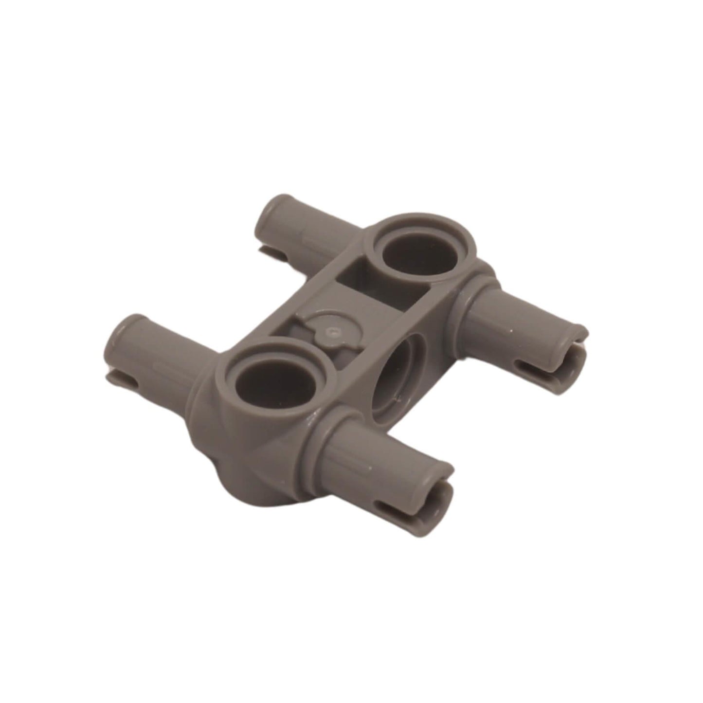 LEGO Technic pin connector perpendicular 3L part 48989 with 4 pins light bluish gray