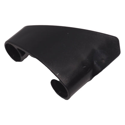 Black LEGO Technic Curved Panel #9 3 x 3 Tapered Left 2395 exterior view