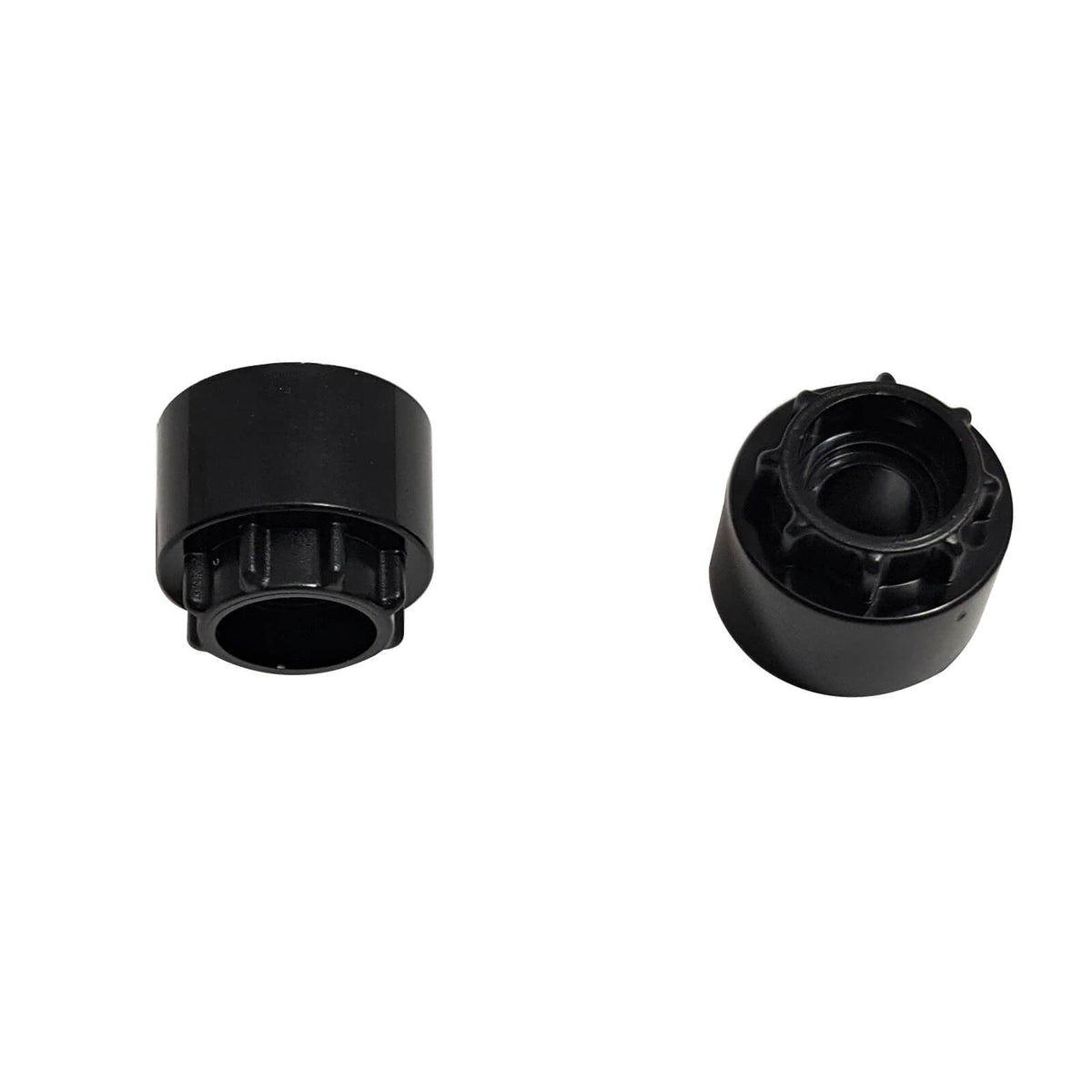 Black LEGO Technic Driving Ring Extension 35186 with 8 internal and external teeth for gearbox assemblies