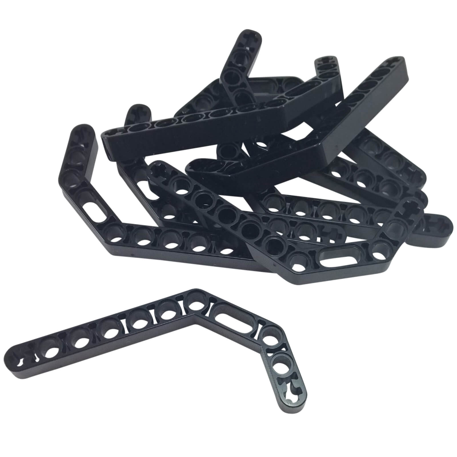 LEGO Technic double bent liftarm 1x11.5 part 32009, black