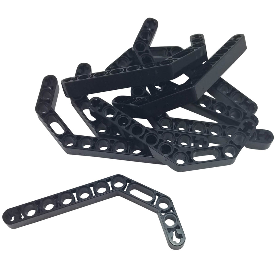 LEGO Technic double bent liftarm 1x11.5 part 32009, black
