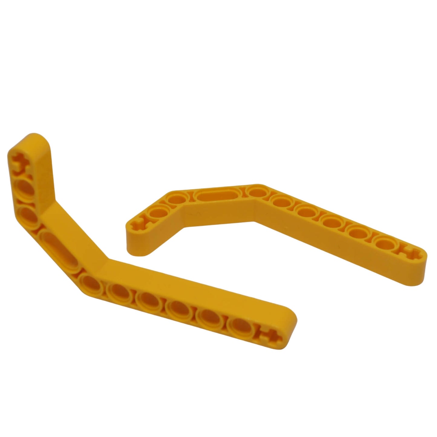 LEGO Technic double bent liftarm 1x11.5 part 32009, bright light orange