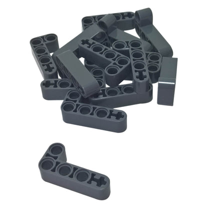 LEGO® Technic Liftarm Modified Bent Thick L-Shape 2 x 4 Dark Bluish Gray Part 32140