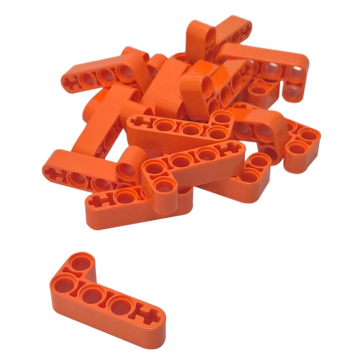 LEGO® Technic Liftarm Modified Bent Thick L-Shape 2 x 4 Orange Part 32140
