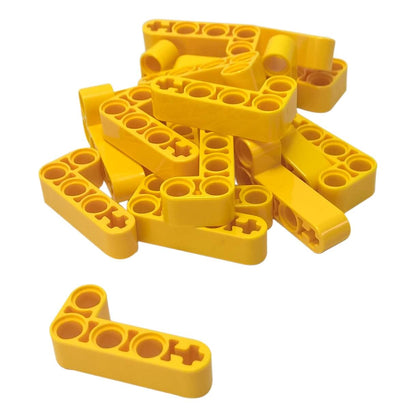 LEGO® Technic Liftarm Modified Bent Thick L-Shape 2 x 4 Yellow Part 32140
