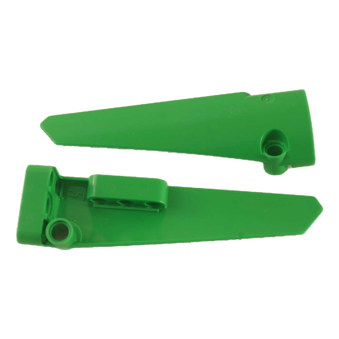 LEGO® Technic panel fairing #5 side A in bright green, part 64681.