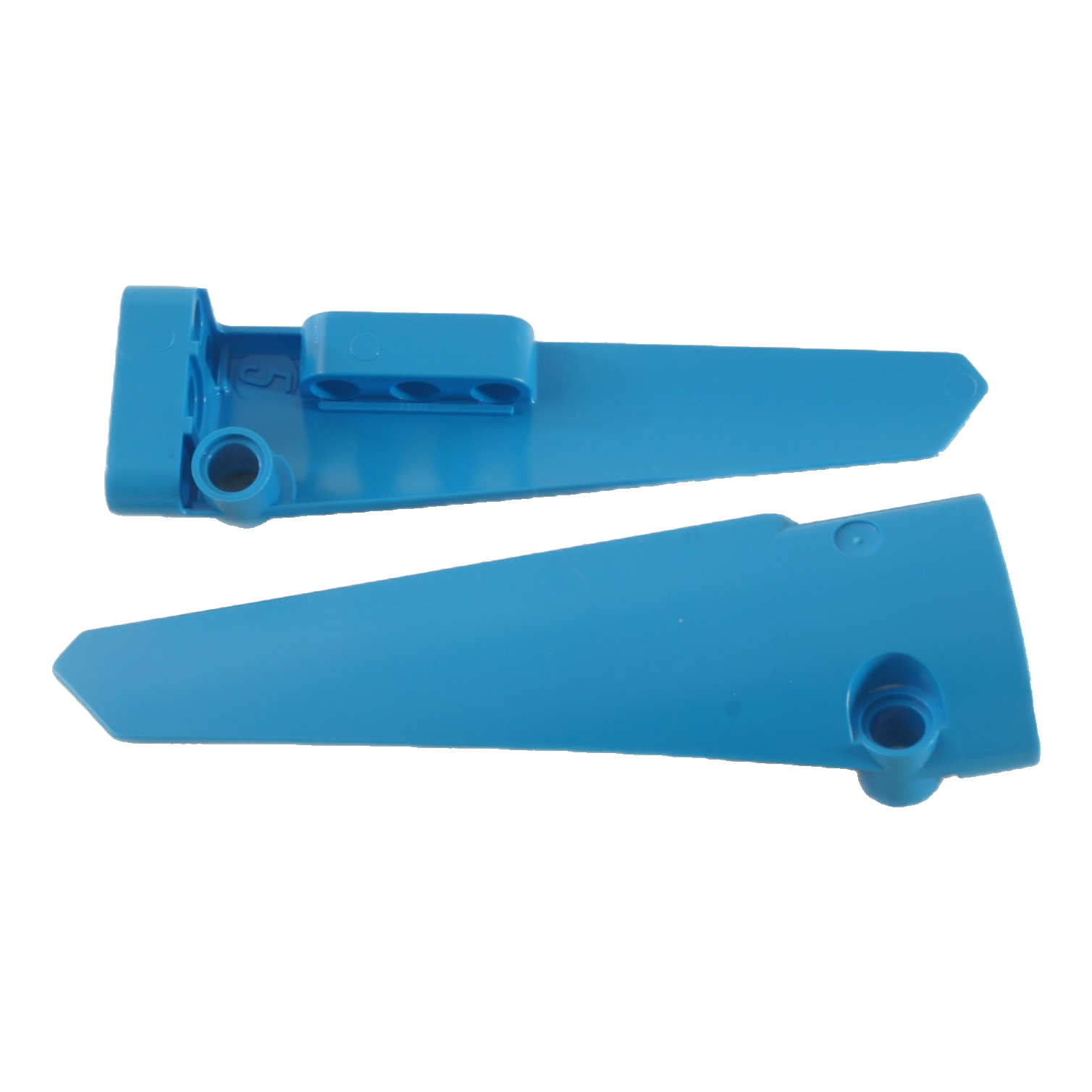 LEGO® Technic panel fairing #5 side A in dark azure, part 64681.