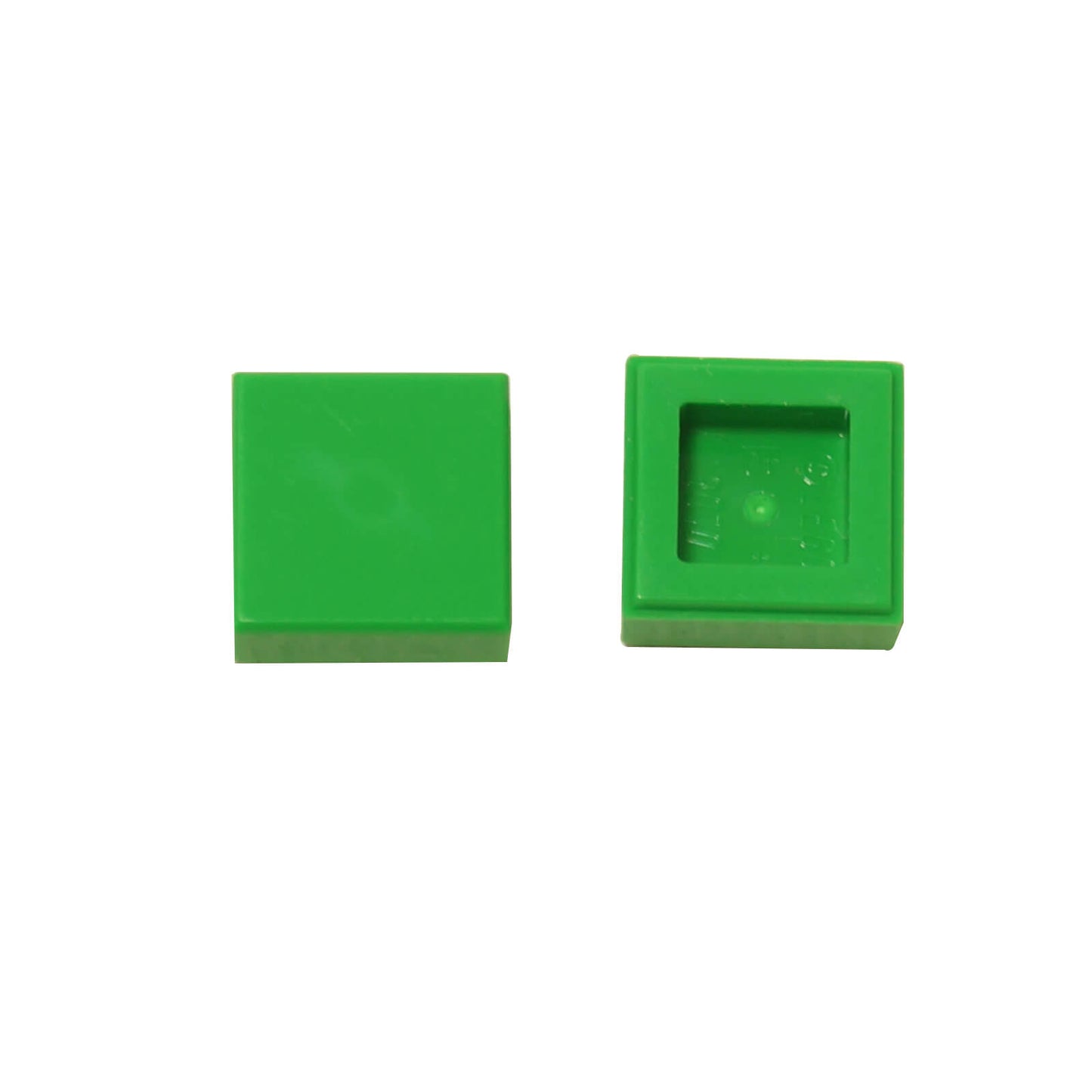 LEGO Tile 1 x 1 part 3070 smooth square building element bright green