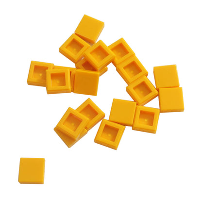 LEGO Tile 1 x 1 part 3070 smooth square building element bright light orange