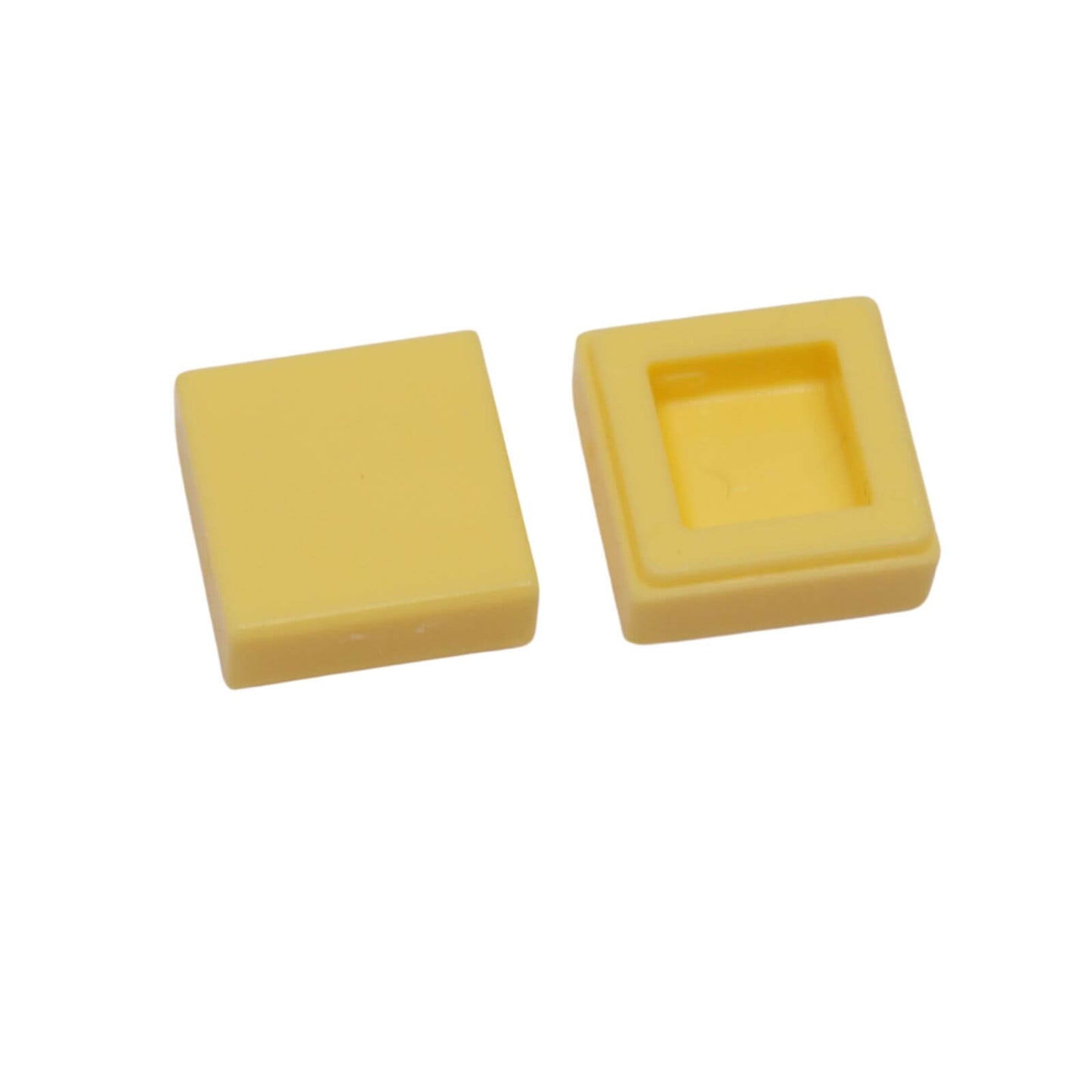 LEGO Tile 1 x 1 part 3070 smooth square building element bright light yellow
