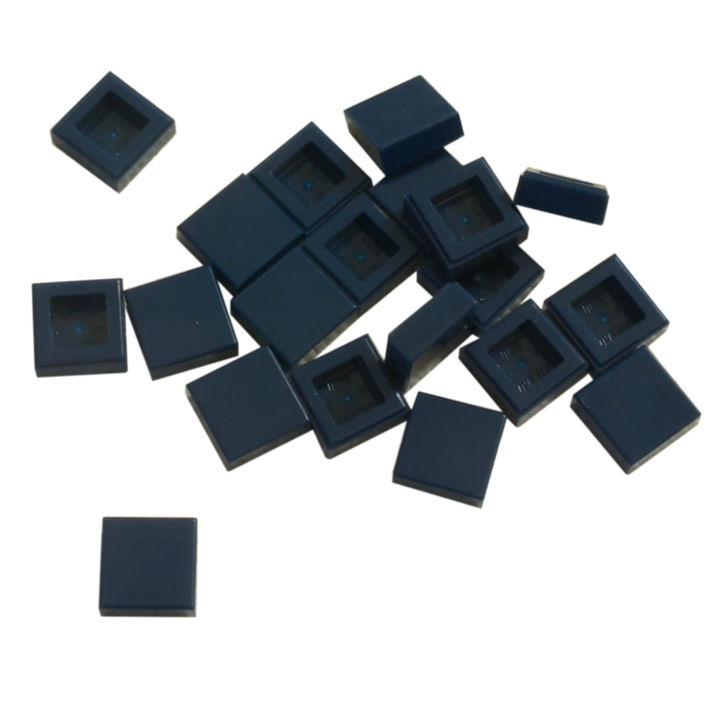 LEGO Tile 1 x 1 part 3070 smooth square building element dark blue