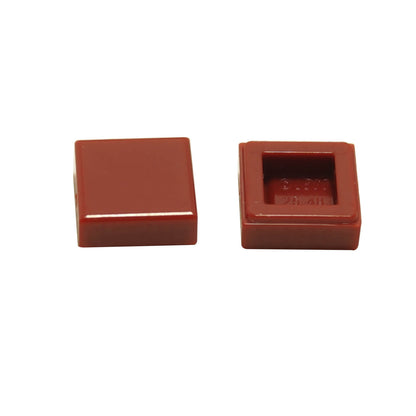 LEGO Tile 1 x 1 part 3070 smooth square building element dark red
