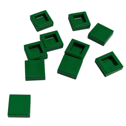 LEGO Tile 1 x 1 part 3070 smooth square building element green
