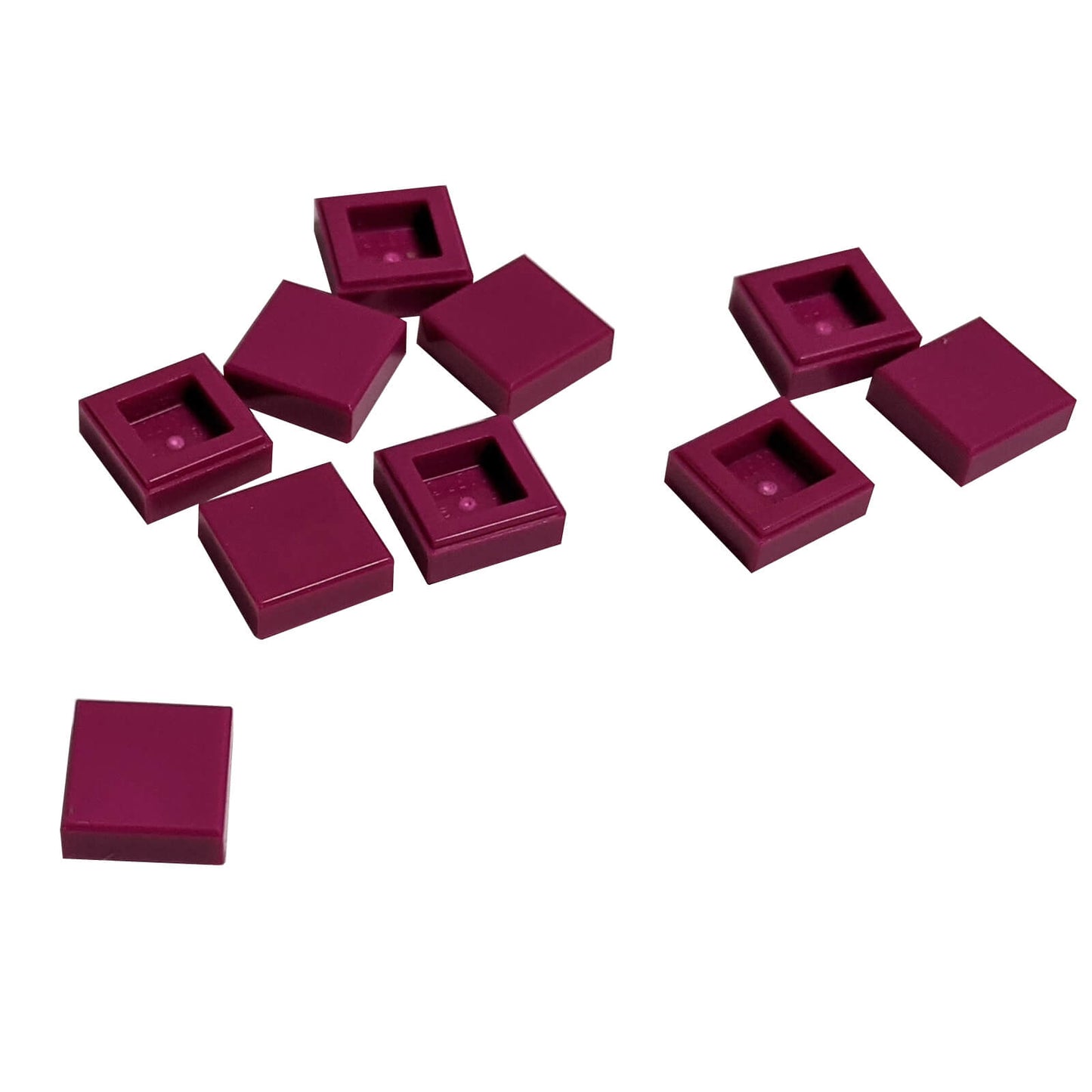 LEGO Tile 1 x 1 part 3070 smooth square building element magenta