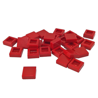LEGO Tile 1 x 1 part 3070 smooth square building element red