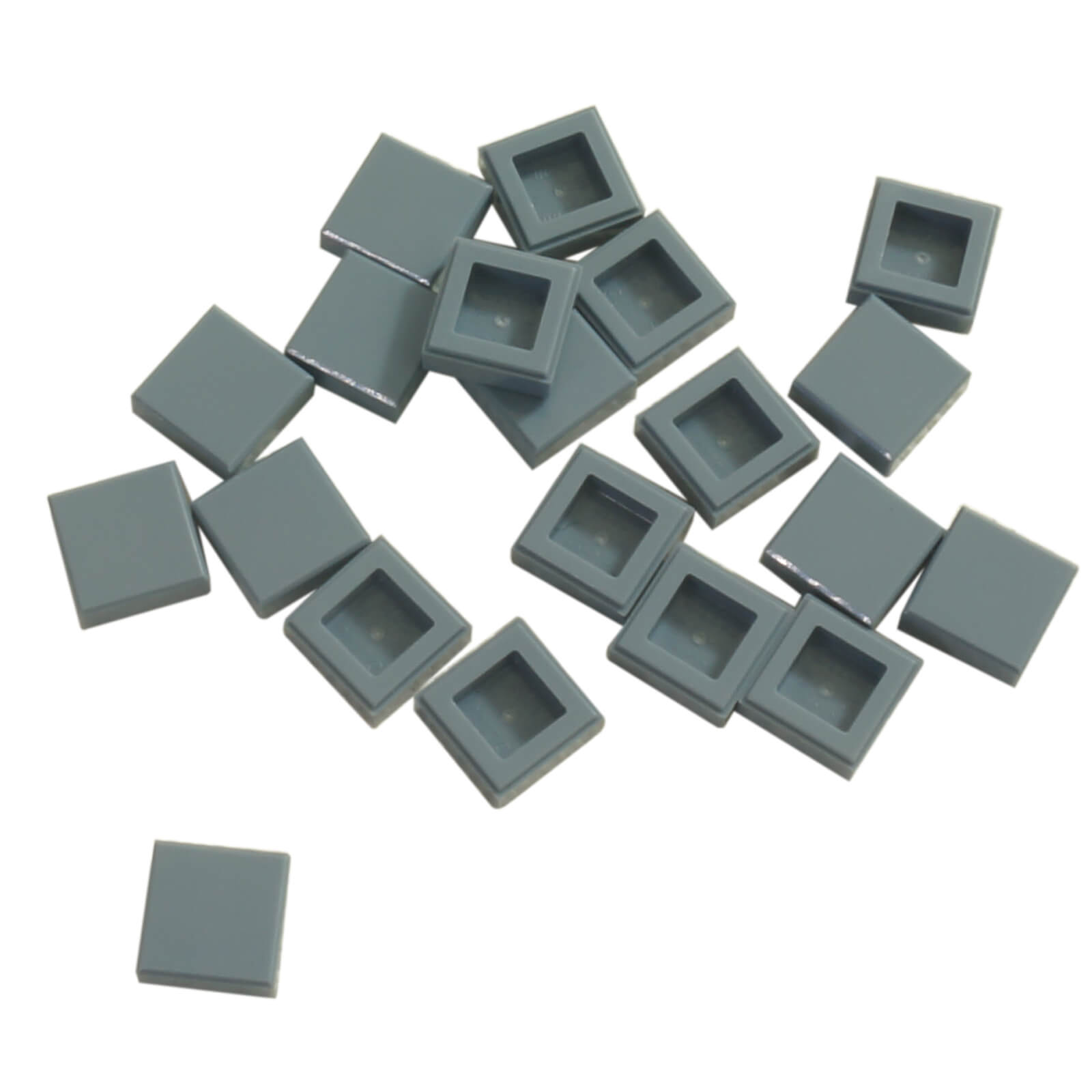LEGO Tile 1 x 1 part 3070 smooth square building element sand blue