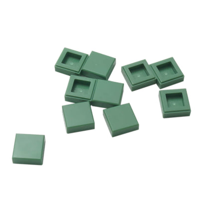 LEGO Tile 1 x 1 part 3070 smooth square building element sand green