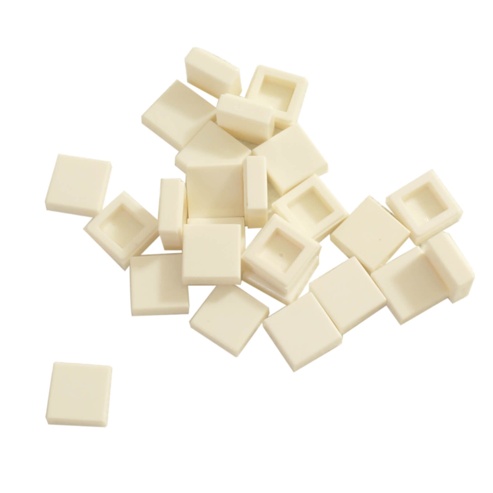 LEGO Tile 1 x 1 part 3070 smooth square building element white