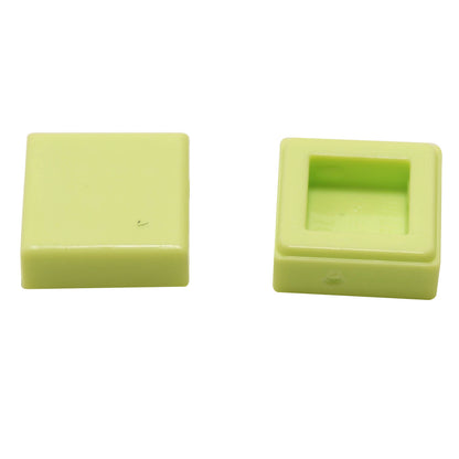 LEGO Tile 1 x 1 part 3070 smooth square building element yellowish green