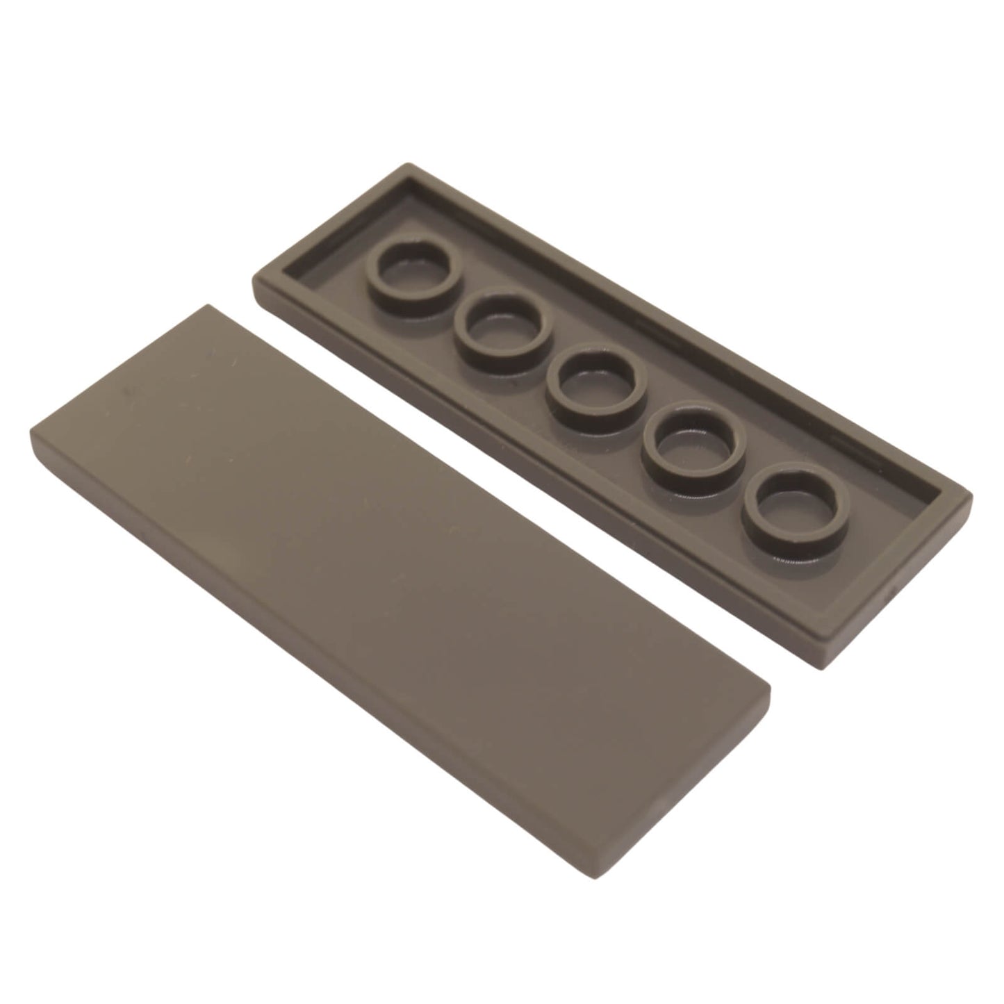 LEGO® Tile 2 x 6 (Part 69729) in dark bluish gray, used for smooth surfaces, flooring, and clean detailing in builds
