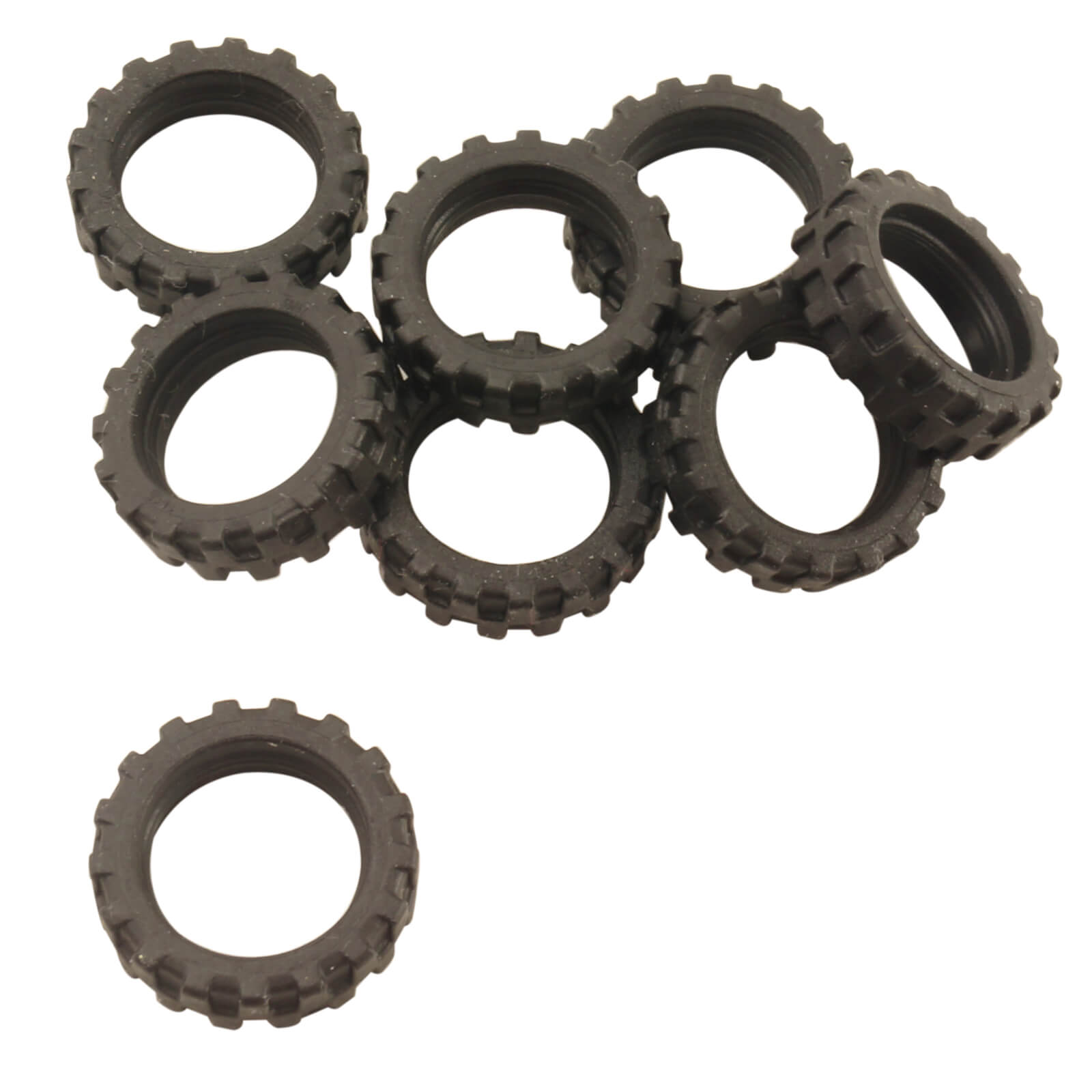 LEGO motorcycle tire 21mm x 6mm part 50861