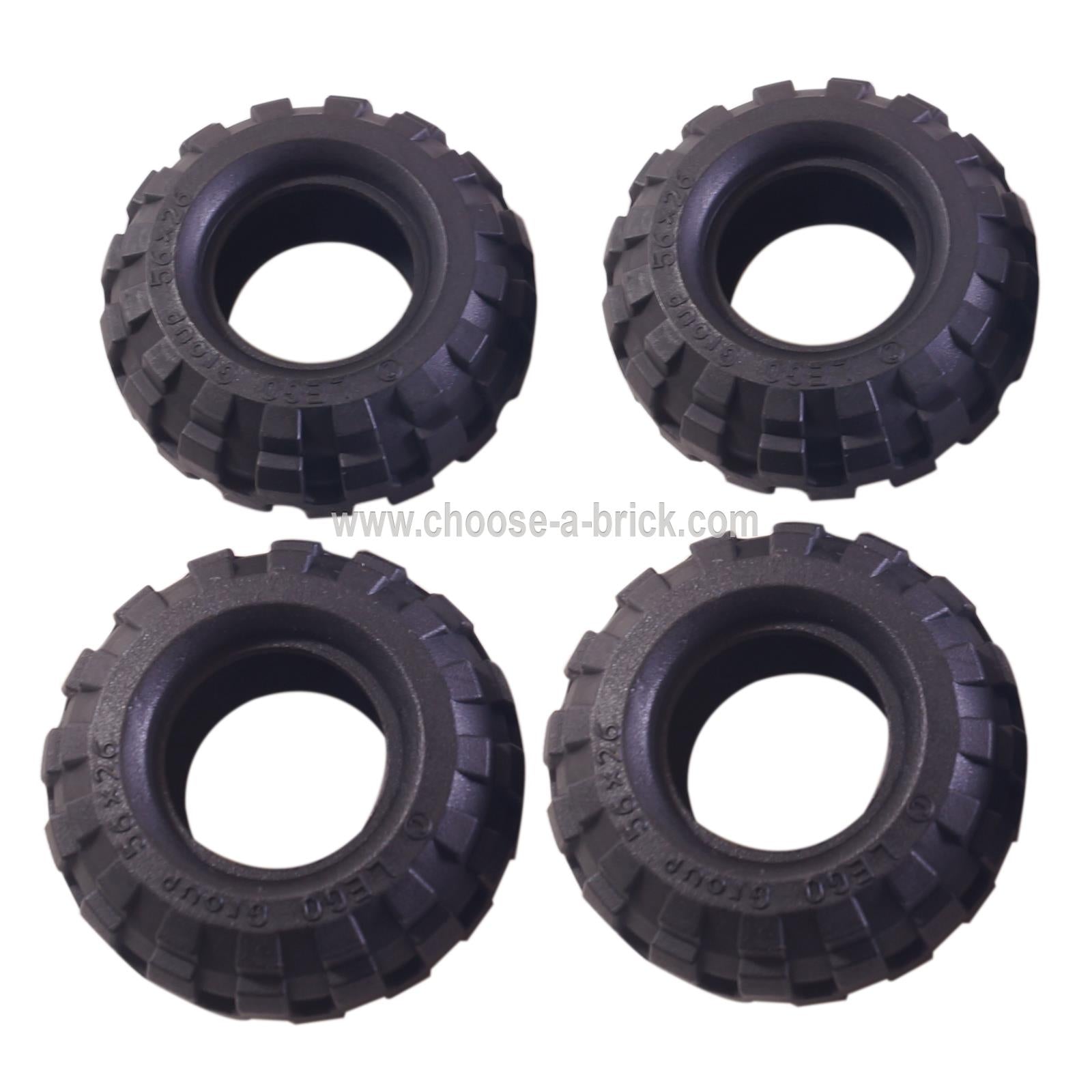 LEGO tire 56 x 26 balloon 55976 large vehicle tire