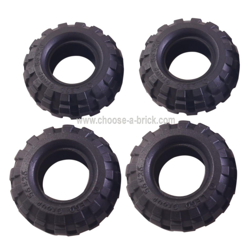 LEGO tire 56 x 26 balloon 55976 large vehicle tire