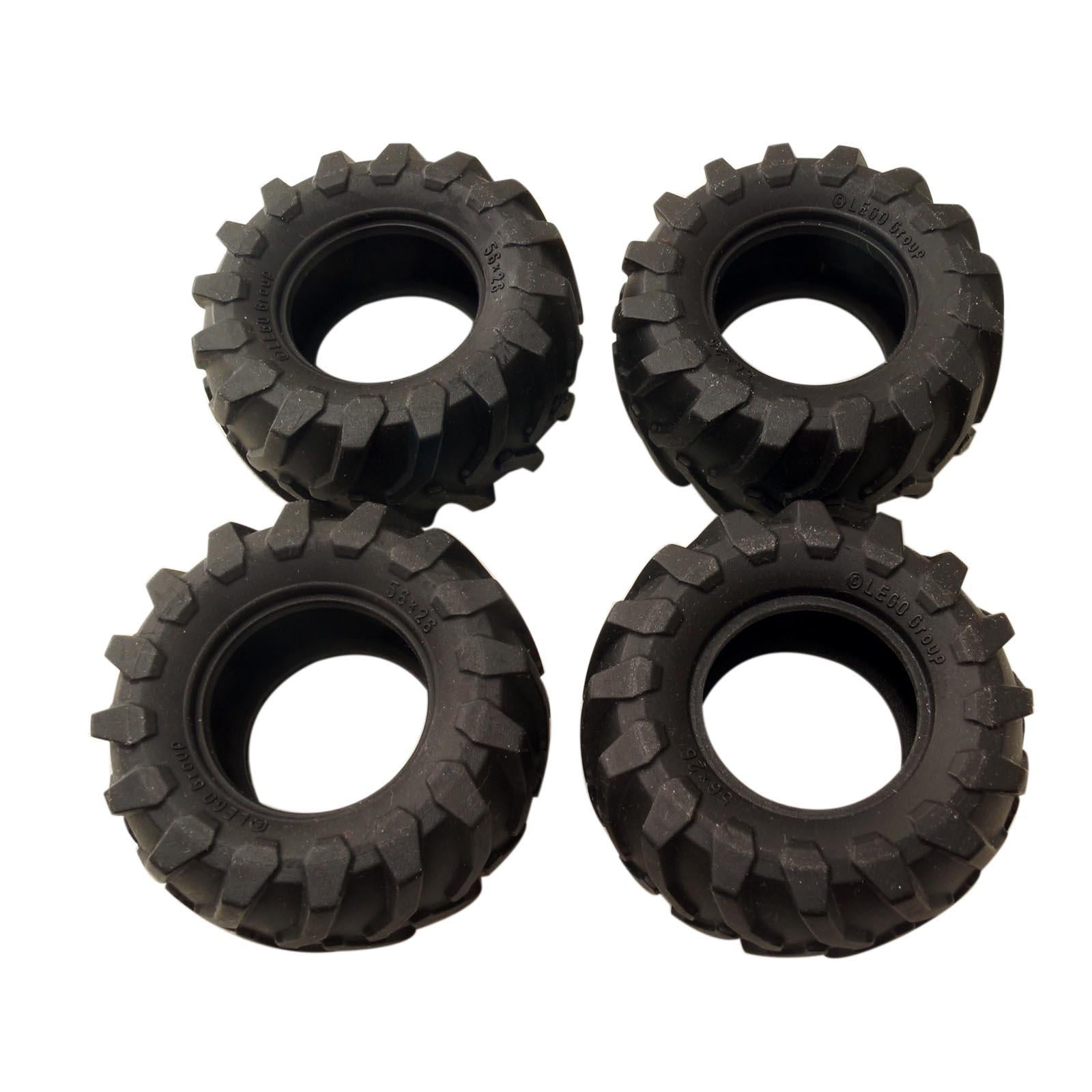 LEGO tire 56 x 26 tractor 70695 with deep tread pattern