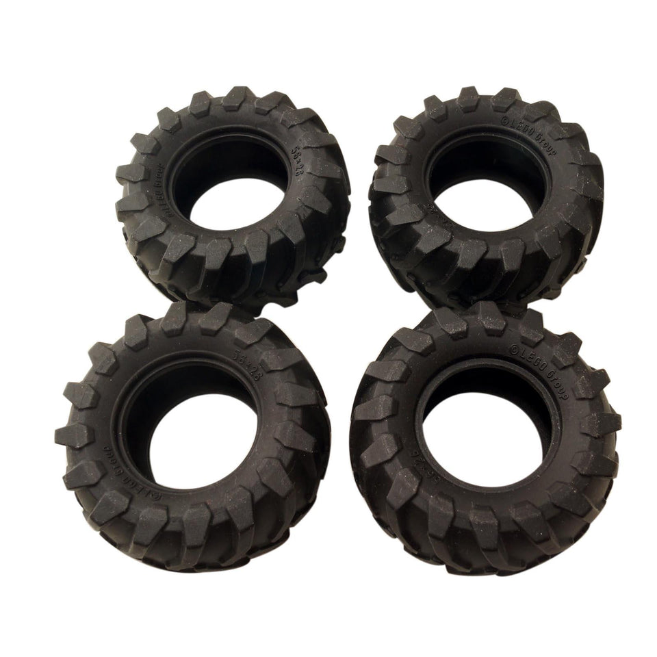LEGO tire 56 x 26 tractor 70695 with deep tread pattern