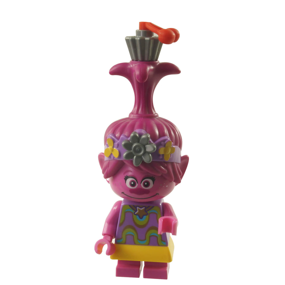 LEGO Trolls Poppy twt022 with metallic silver flower