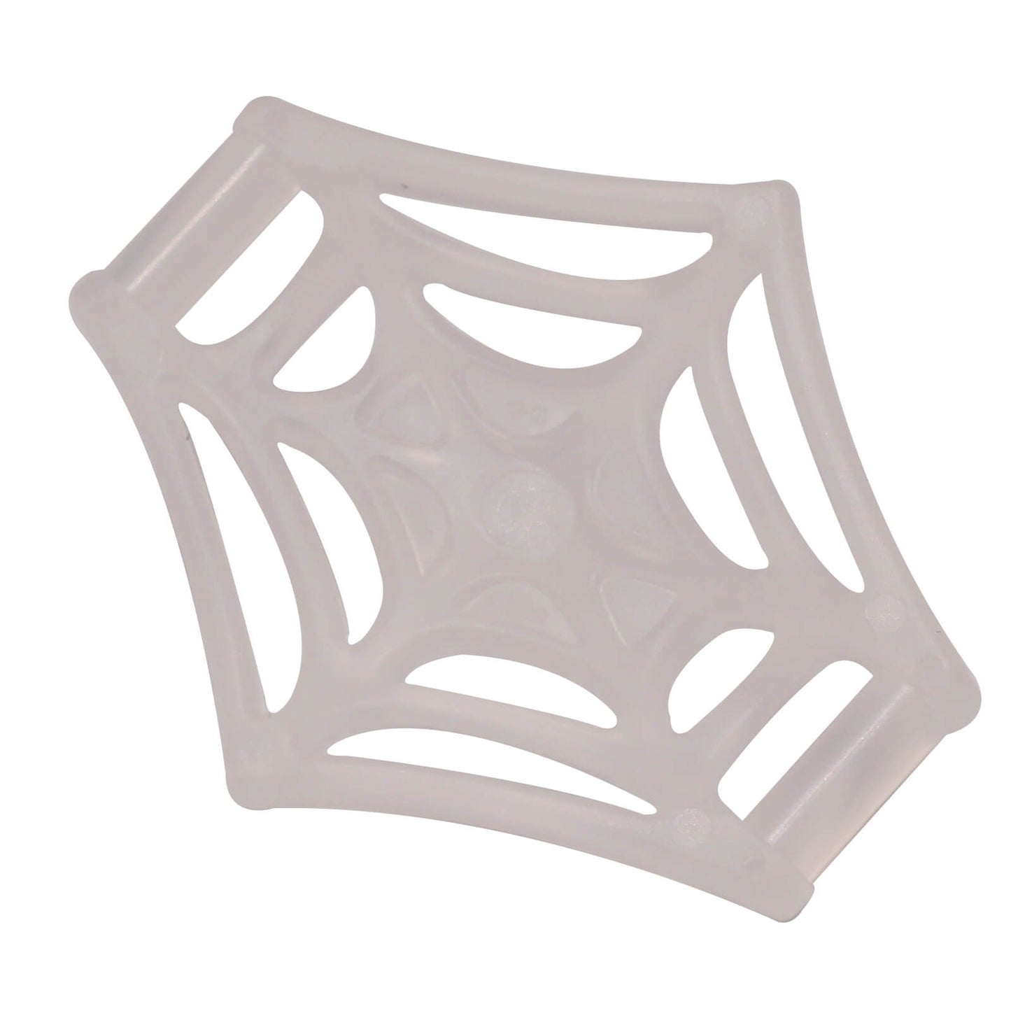 LEGO web effect large with bars both ends part 36083e, trans-clear