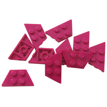 LEGO® Wedge Plate 2 x 4 Part 51739 in magenta