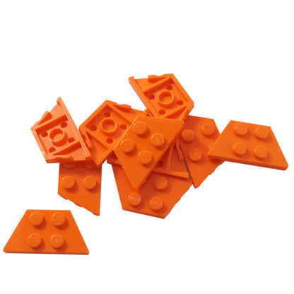 LEGO® Wedge Plate 2 x 4 Part 51739 in orange