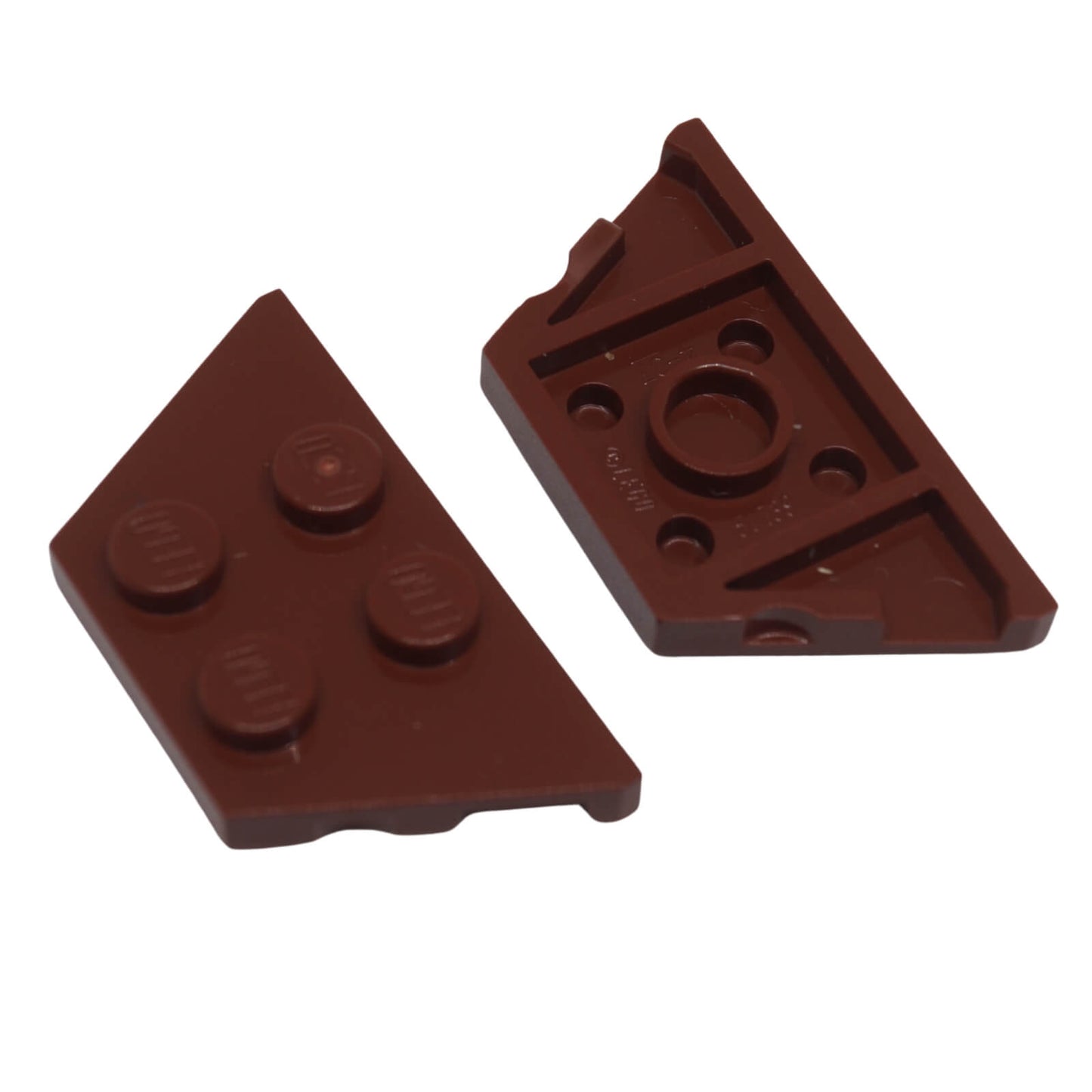 LEGO® Wedge Plate 2 x 4 Part 51739 in Reddish Brown