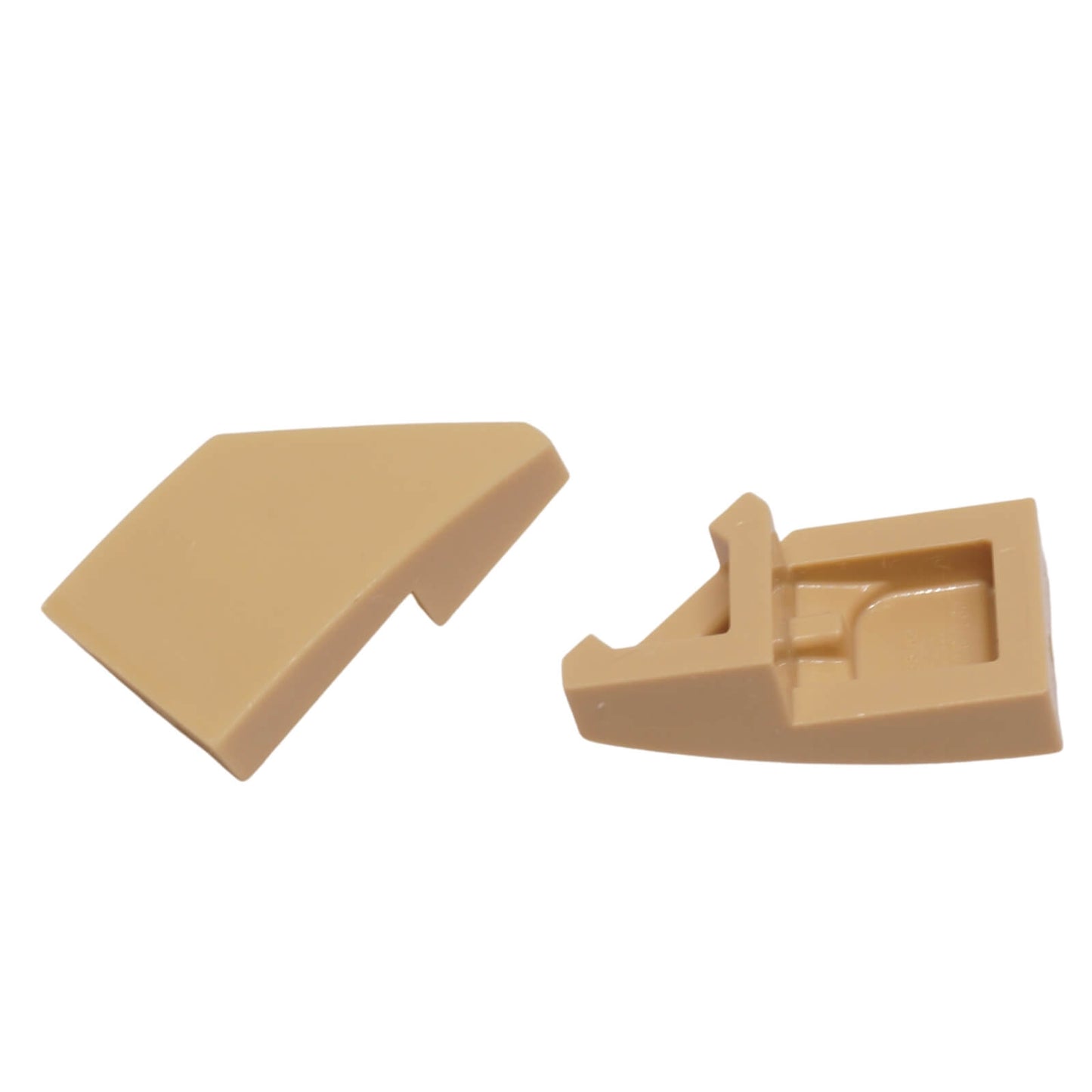 LEGO wedge plate 2x1 left 29120 angled building part, tan