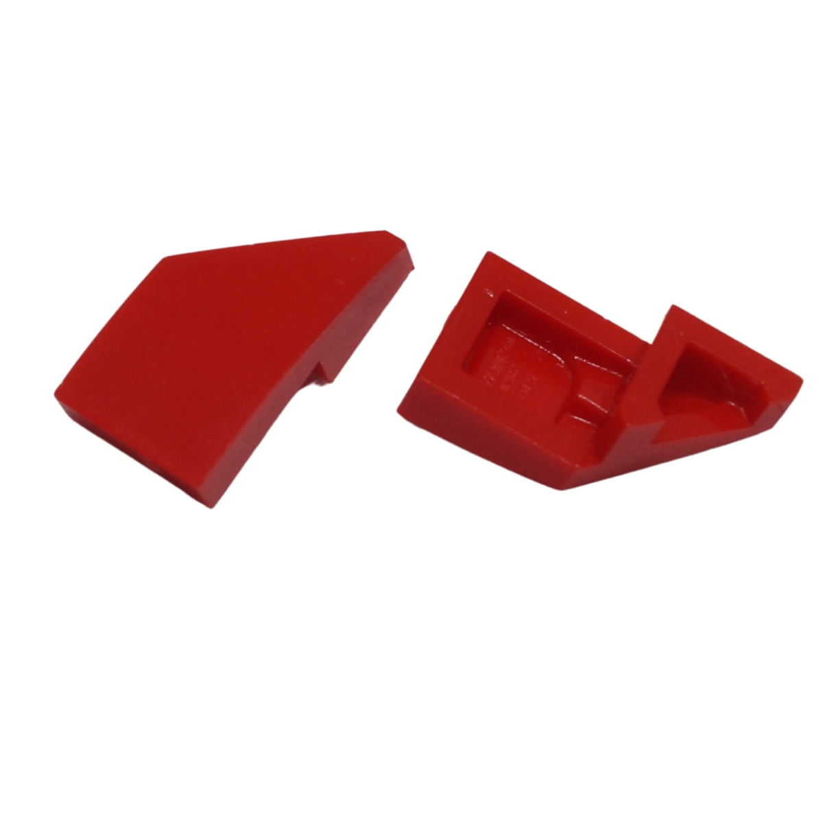 LEGO wedge plate 2x1 left 29120 angled building part, red
