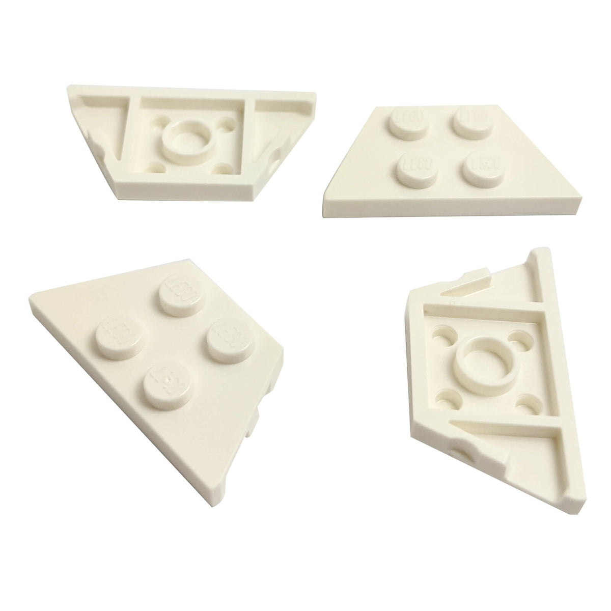 LEGO® Wedge Plate 2 x 4 Part 51739 in white