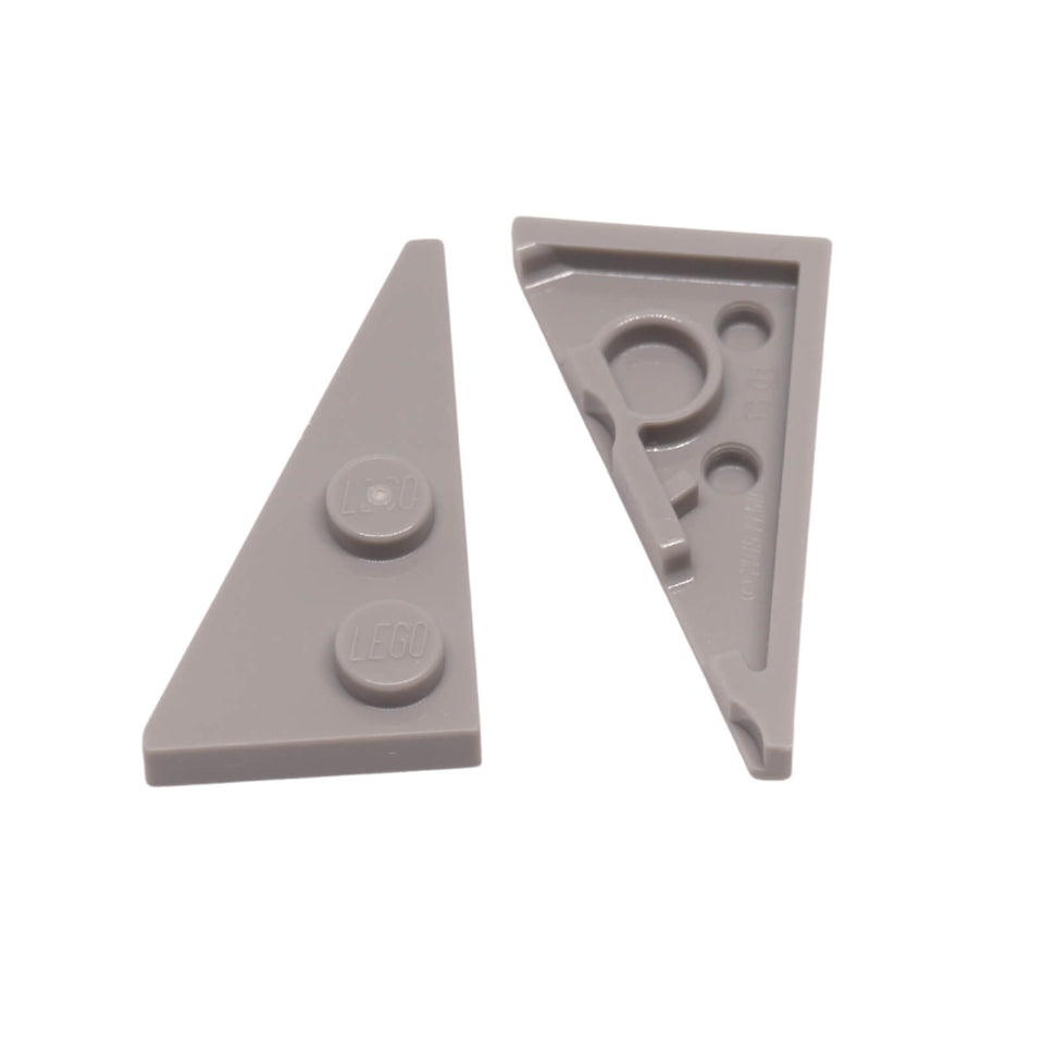 lego-wedge-plate-4x2-left-pointed-65429 light bluish gray