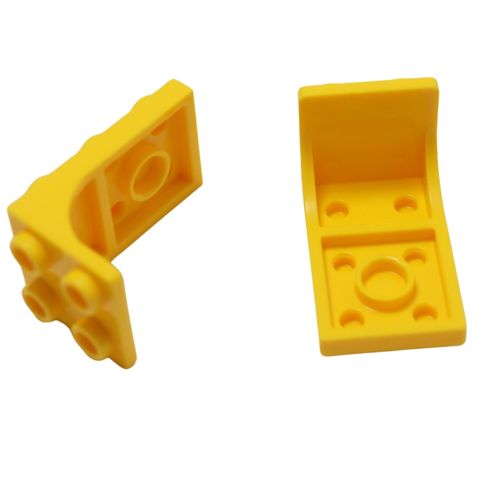 LEGO Yellow Bracket 3 x 2 - 2 x 2 69906 SNOT building part top view