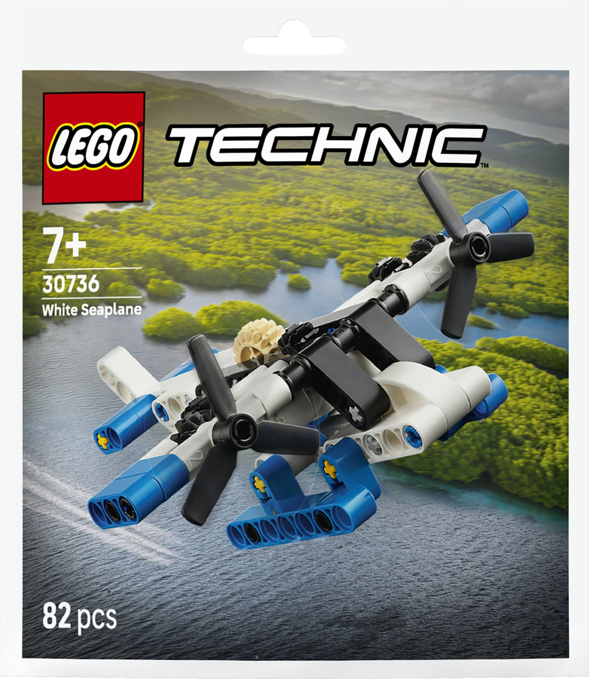White Seaplane 30736