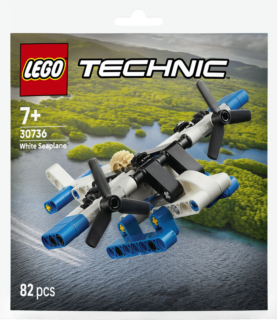 White Seaplane 30736