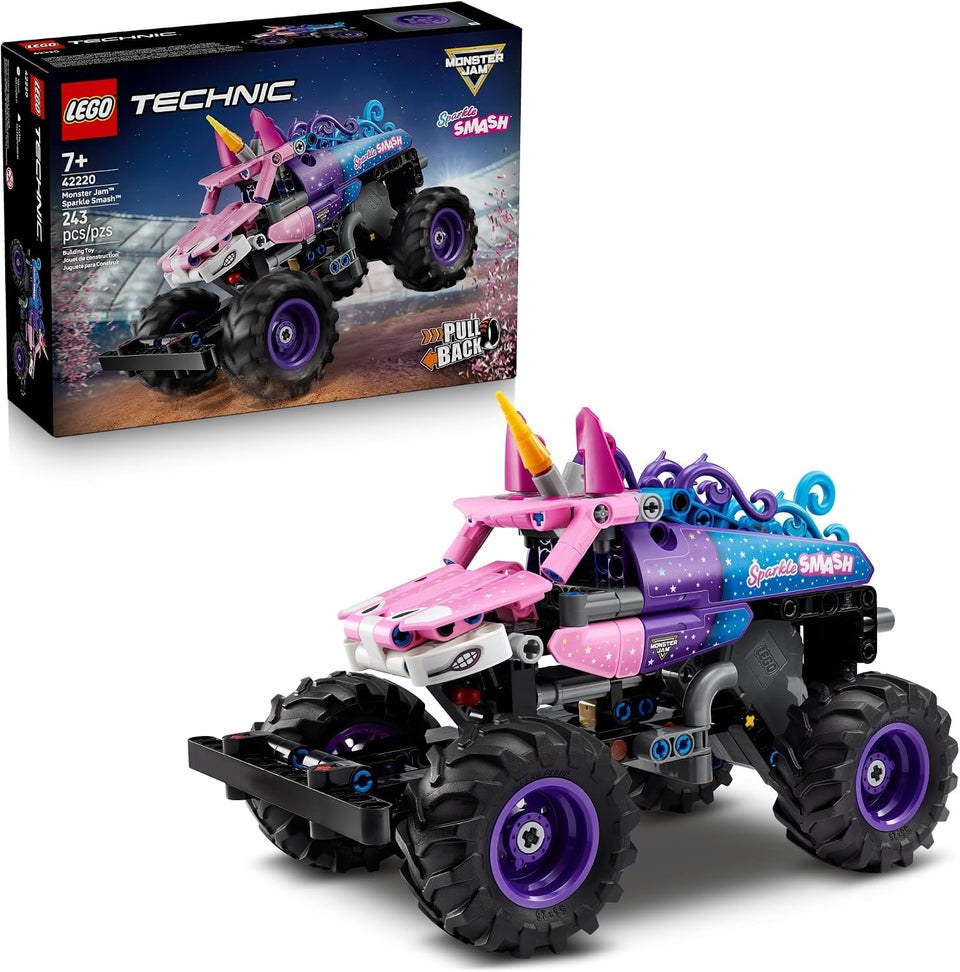 Monster Jam Sparkle Smash Pull-Back 42220