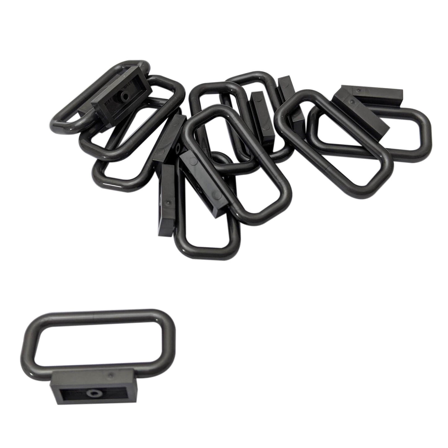 LEGO® Bar 1 x 4 x 2 part 6187 rectangular frame element in black