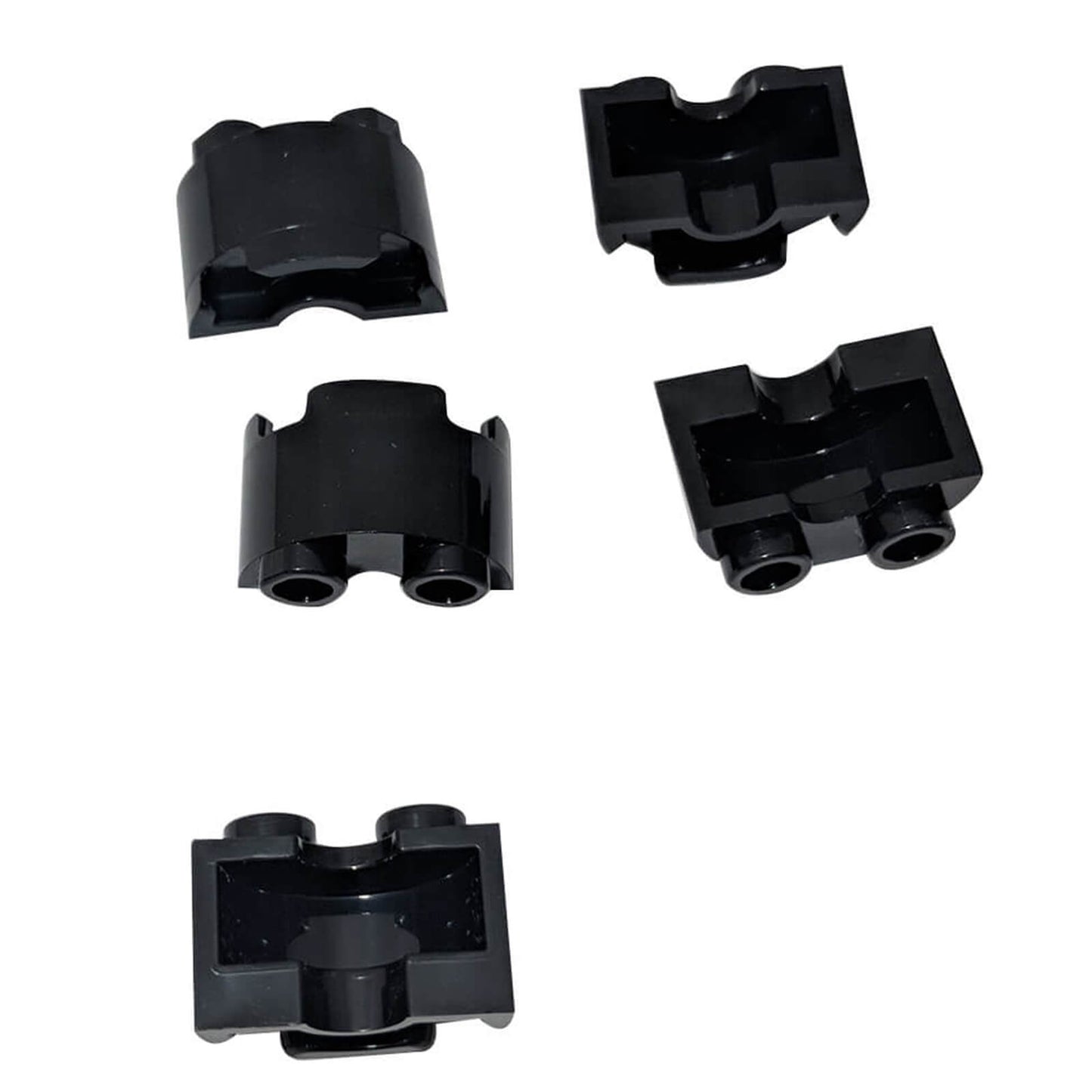 Cilindro Metade 1 x 2 x 1 