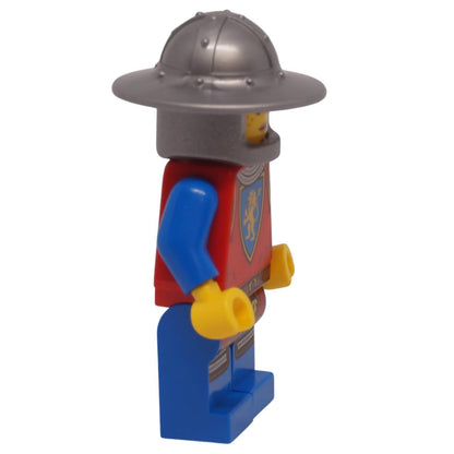 LEGO Lion Knight Archer Female Minifigure bdp185 with broad brim helmet side profile